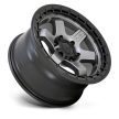 Alumínium felni 18x9 ET-12 6x139,7 D752 Block Matte Gunmetal W/ Black Ring Fuel