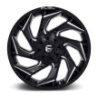 Alumínium felni 20x10 ET-18 8x165.1 D753 Reaction Gloss Black Milled Fuel