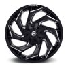   Alumínium felni 20x10 ET-18 6x135/6x139,7 D753 Reaction Gloss Black Milled Fuel