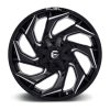   Alumínium felni 20x9 ET20 5x114.3/5x127 D753 Reaction Gloss Black Milled Fuel