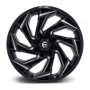   Alumínium felni 22x10 ET-18 6x135/6x139,7 D753 Reaction Gloss Black Milled Fuel