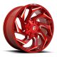 Alumínium felni 20x10 ET-18 5x114.3/5x127 D754 Reaction Candy RED Milled Fuel