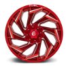   Alumínium felni 22x10 ET-18 6x135/6x139,7 D754 Reaction Candy RED Milled Fuel