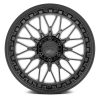   Alumínium felni 20x9 ET1 5x127 D757 Trigger Matte Black Fuel
