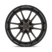 Alumínium felni 22x10 ET-18 6x139.7 D762 Clash Matte Black Double Dark Tint Fuel