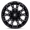   Alumínium felni 20x10 ET-18 6x135/6x139.7 D769 Twitch Glossy Black Milled Fuel