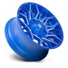   Alumínium felni 20x10 ET-18 8x165.1 D770 Twitch Anodized Blue Milled Fuel