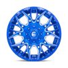   Alumínium felni 20x10 ET-18 8x165.1 D770 Twitch Anodized Blue Milled Fuel
