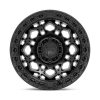   Alumínium felni 17x9 ET-12 5x127 D786 Unit Matte Black W/ Matte Black Ring Fuel