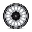 Alumínium felni 20x10 ET-18 6x135/6x139.7 D798 ARC Silver Brushed Face W/ Milled Black LIP Fuel