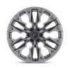   Alumínium felni 22x10 ET-18 6x139,7 D806 Flame Platinum Fuel