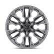 Alumínium felni 22x10 ET-18 6x139,7 D806 Flame Platinum Fuel