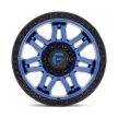 Alumínium felni 17x9 ET-12 5x127 D813 Syndicate Dark Blue W/ Black Ring Fuel