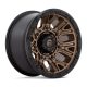 Alumínium felni 17x9 ET-12 5x127 D826 Traction Matte Bronze W/ Black Ring Fuel