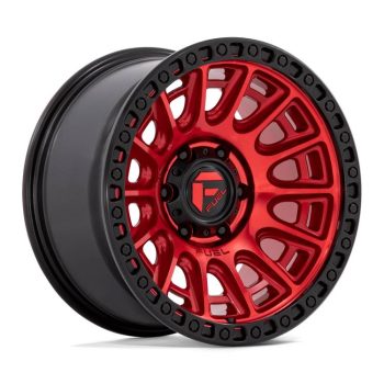   Alumínium felni 17x9 ET-12 5x127 D834 Cycle Candy RED W/ Black Ring Fuel