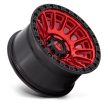 Alumínium felni 17x9 ET-12 5x127 D834 Cycle Candy RED W/ Black Ring Fuel