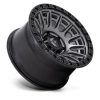   Alumínium felni 17x9 ET-12 5x127 D835 Cycle Matte Gunmetal W/ Black Ring Fuel