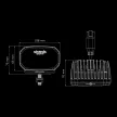 strands FOR9T Light Pod 4" - 11 cm / 30W / Spot