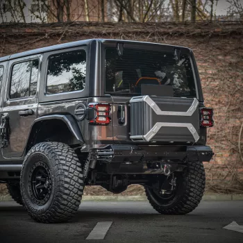  Jusn Design 60L Csomagtérajtó tárolódoboz / rendező  - Jeep Wrangler JL / JK