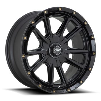   Alumínium felni 17x9 ET18 5x127/5x139.7 KM100 Sync Satin Black KMC