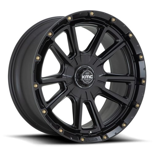 Alumínium felni 17x9 ET18 5x127/5x139.7 KM100 Sync Satin Black KMC