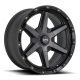 Alumínium felni 20x9 ET0 6x135/6x139,7 KM101 Tempo Satin Black W/ Gray Tint KMC