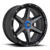   Alumínium felni 20x9 ET0 6x135/6x139,7 KM101 Tempo Satin Black W/ Gray Tint KMC
