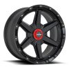   Alumínium felni 17x9 ET0 5x127/5x139.7 KM101 Tempo Satin Black KMC