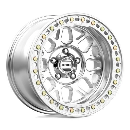 Alumínium felni 17x8.5 ET0 5x127 KM235 Grenade Crawl Beadlock Machined KMC