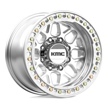   Alumínium felni 17x9 ET-38 8x165.1 KM235 Grenade Crawl Beadlock Machined KMC