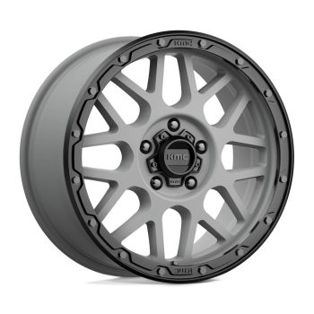   Alumínium felni 18x8.5 ET35 5x127 KM535 Grenade Off-road Matte Gray W/ Matte Black LIP KMC