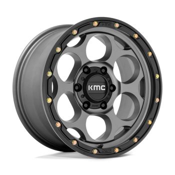   Alumínium felni 17x8.5 ET18 6x139,7 KM541 Dirty Harry Satin Gray W/ Black LIP KMC