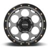   Alumínium felni 17x8.5 ET18 6x139,7 KM541 Dirty Harry Satin Gray W/ Black LIP KMC