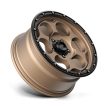 Alumínium felni 18x8.5 ET18 5x127 KM541 Dirty Harry Matte Bronze W/ Black LIP KMC