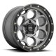 Alumínium felni 18x8.5 ET18 5x127 KM541 Dirty Harry Satin Gray W/ Black LIP KMC