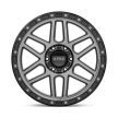 Alumínium felni 20x9 ET0 6x139.7 KM544 Mesa Satin Black W/ Gray Tint KMC
