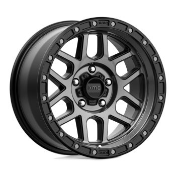   Alumínium felni 17x9 ET-12 5x127 KM544 Mesa Satin Black W/ Gray Tint KMC