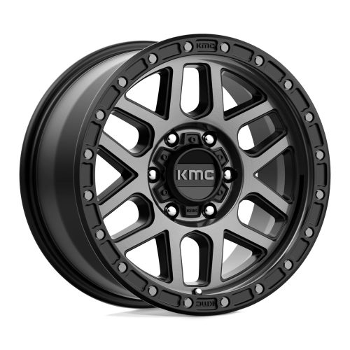 Alumínium felni 17x9 ET18 6x139,7 KM544 Mesa Satin Black W/ Gray Tint KMC