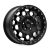 Alumínium felni 17x8 ET35 5x114.3 KM545 Trek Satin Black KMC