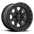Alumínium felni 20x9 ET18 5x127 KM548 Chase Satin Black W/ Gloss Black LIP KMC