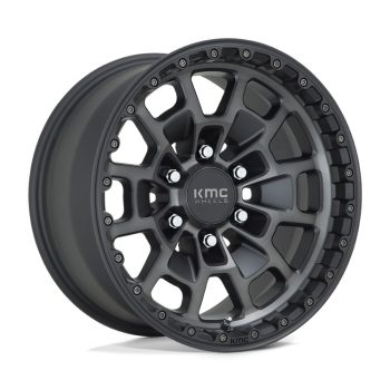   Alumínium felni 17x8.5 ET18 6x139,7 KM718 Summit Satin Black W/ Gray Tint KMC