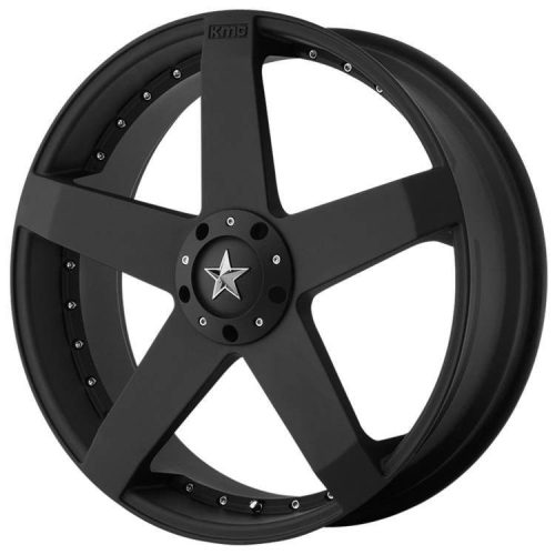 Alumínium felni 20x8 ET32 5x120/5x114.3 KM775 Matte Black KMC