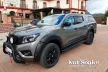 Kut Snake műanyag sárvédő szélesítés Nissan Navara D23 NP300  50 mm (Első szett)