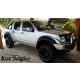 Kut Snake műanyag sárvédő szélesítés Nissan Navara D40 2005-2015 75mm