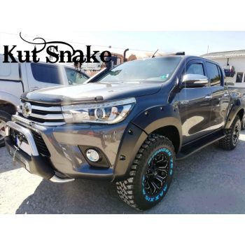   Kut Snake műanyag sárvédő szélesítés Toyota Hilux Rocco 2018-2021 75 mm (Első szett)