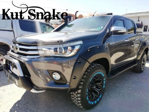 Kut Snake műanyag sárvédő szélesítés Toyota Hilux Rocco 2018-2021 75 mm (Első szett)