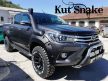 Kut Snake műanyag sárvédő szélesítés Toyota Hilux Rocco 2018-2021 75 mm (Első szett)