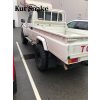   Kut Snake műanyag sárvédő szélesítés Toyota Land Cruiser 75/79 sorozatú pick-up (szimpla fülkés) teherautóhoz (Hátsó szett)