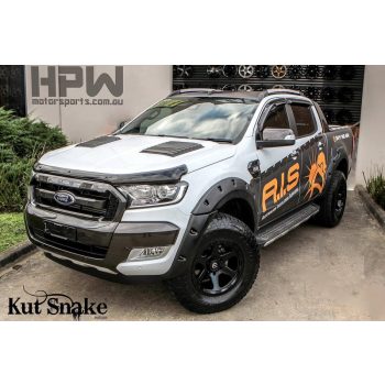   Kut Snake műanyag sárvédő szélesítés 4cm Ford Ranger PX2 PX3 2016-> 40mm EXTRA SLIM