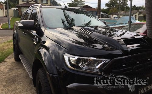 Kut Snake gépháztető spoiler  Ford Ranger PX3 2019-> RAPTOR STILE